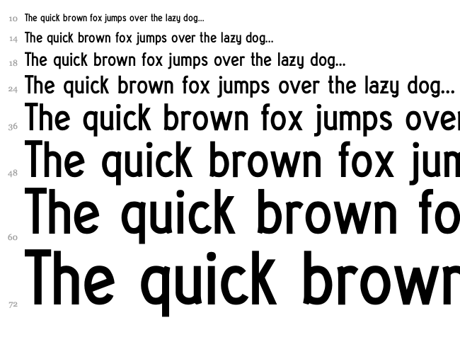 Vintage Avalanche font waterfall